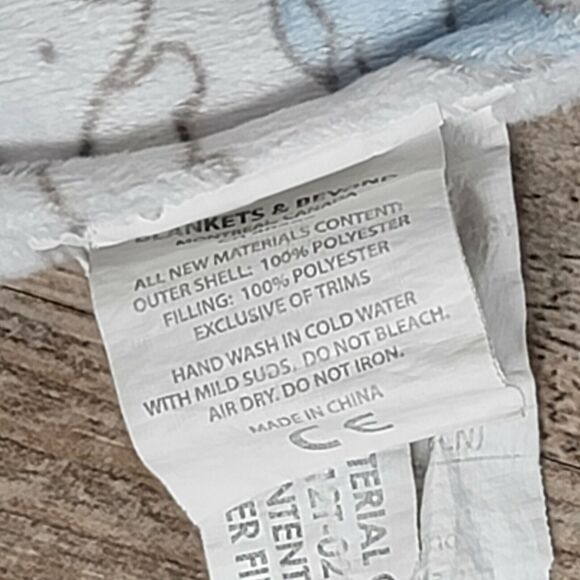 Baby Lovey Elephant Plush Soft Comfort Blankets & Beyond Security Blanket - Picture 7 of 7